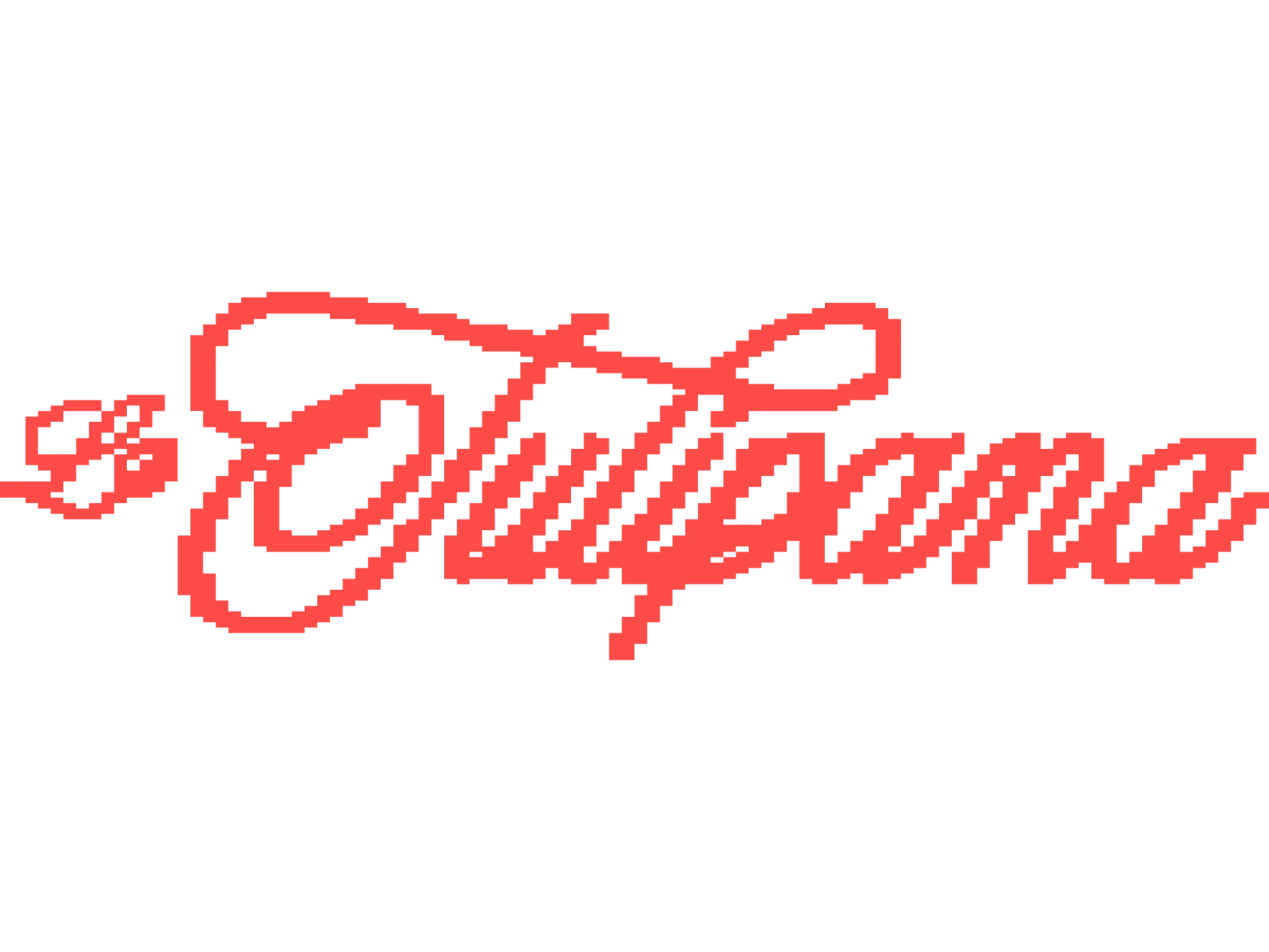Pixel art logo