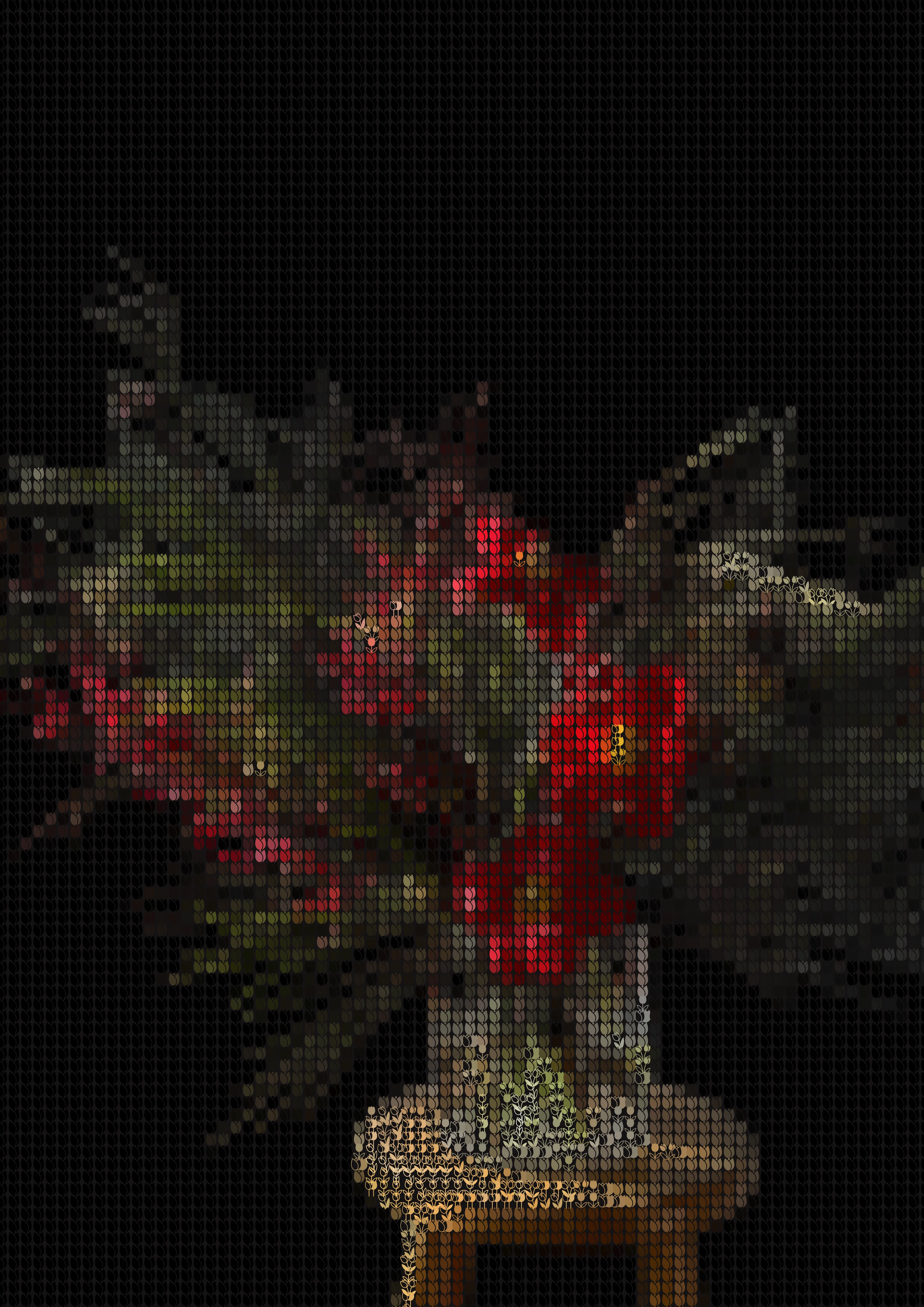 ASCII detail closeup